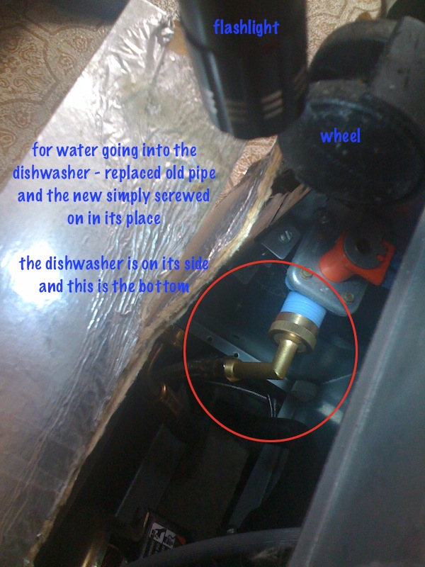 Conversion Of Portable Dishwasher To Stationary One Plumbing DIY