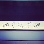 Edited with Instagram - race track decals on a porsche